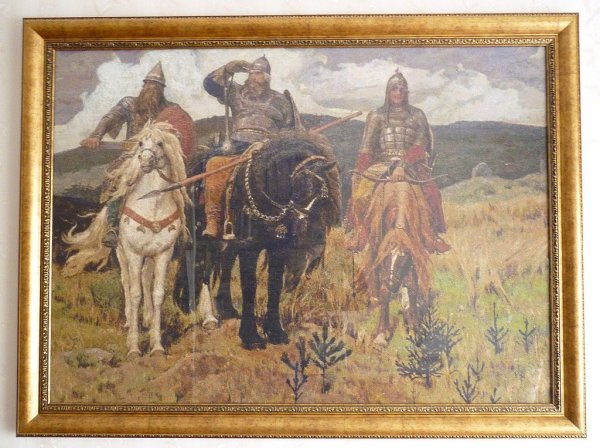 Богатыри Васнецов Третьяковка