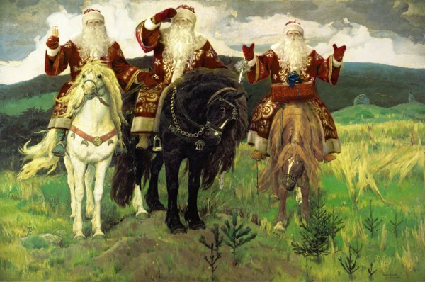 Виктор Васнецов три богатыря