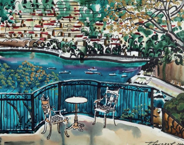 Таир Салахов акварели