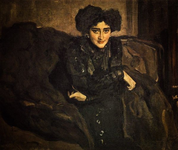 Купание лошади. Валентин Серов. 1905 Г.