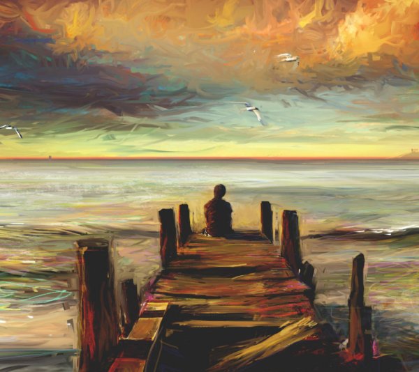 Одиночество живопись