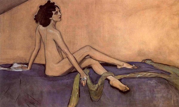 Серов полоскание белья