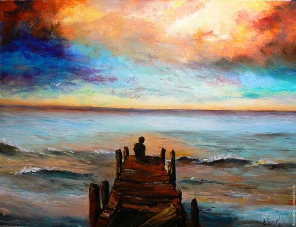 Одиночество маслом