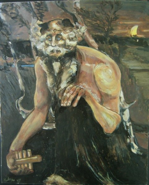 Пан картина Михаила Врубеля