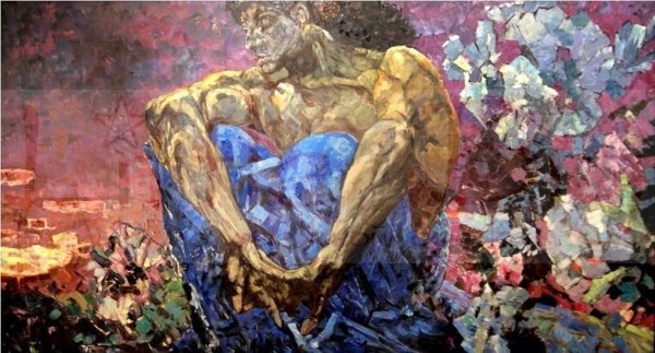 Демон Врубель картина