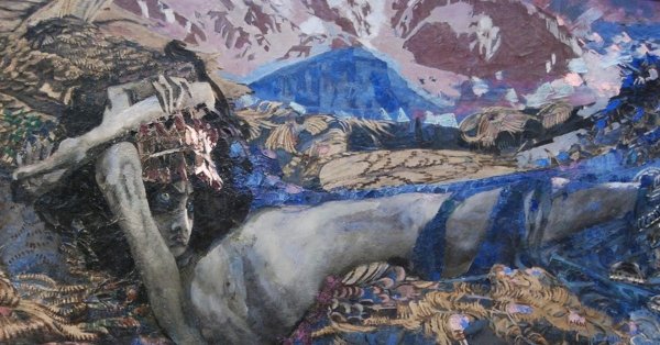 М.А. Врубель. «Демон поверженный». 1902.