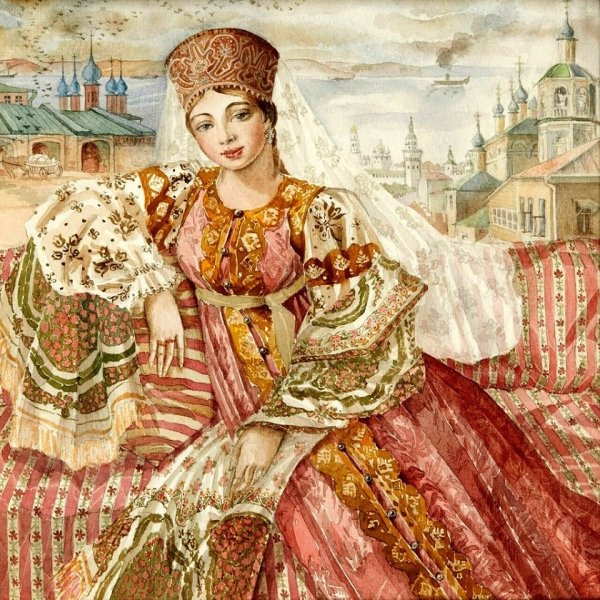 Маковский Константин Егорович русская красавица