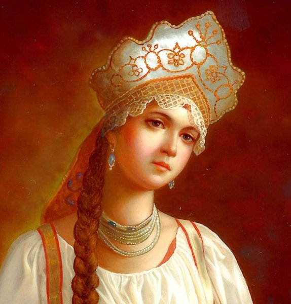 Андрей Алексеевич Шишкин картины кокошник