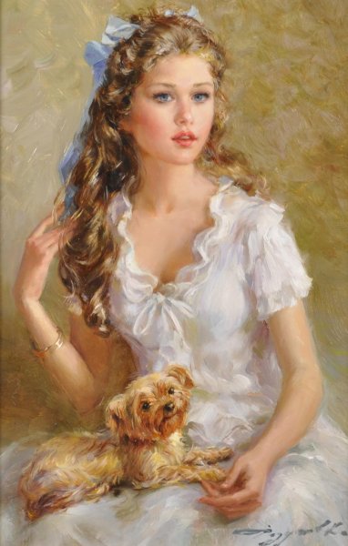 Парижанка картины Константин Разумов