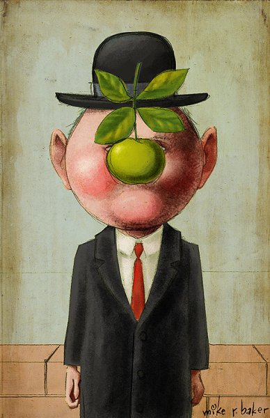 Рене Магритт дитя человеческое