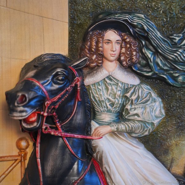 Карл Брюллов "всадница"