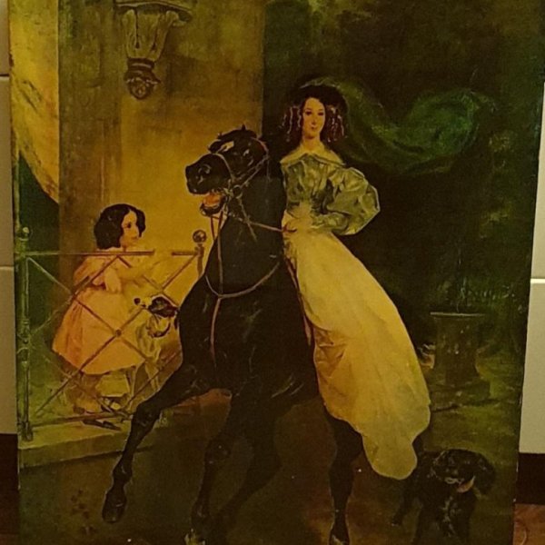 Карл Брюллов "всадница"