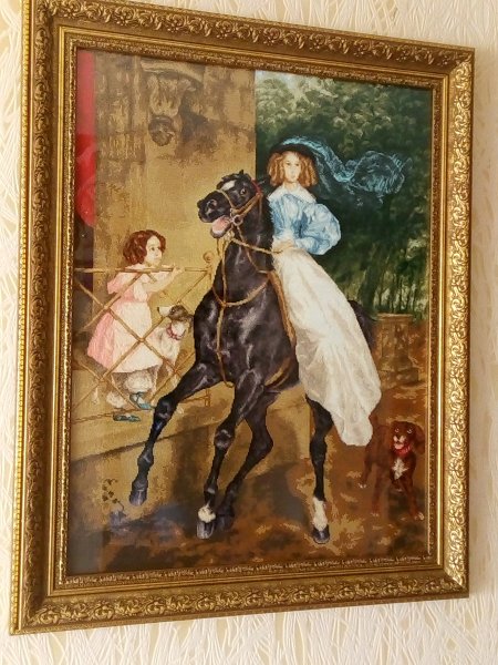 Карл Брюллов всадница 1832