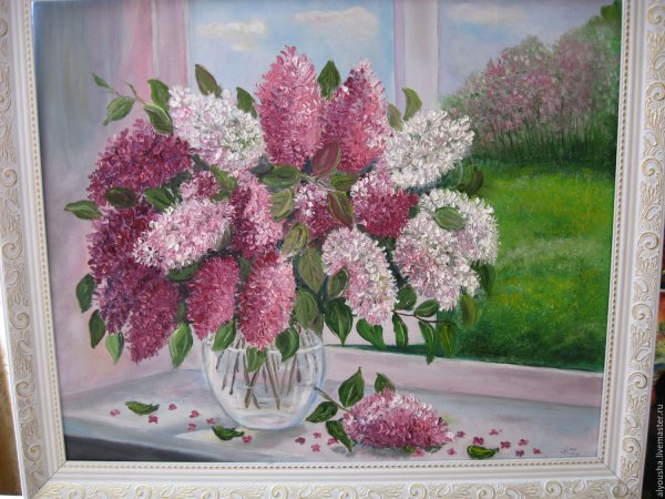"Сирень на окне " Тимошкина Дарья