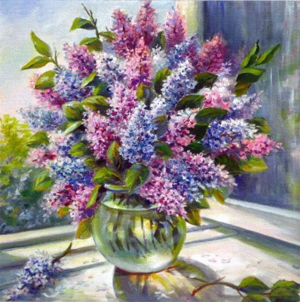 Кравченко художник сирень