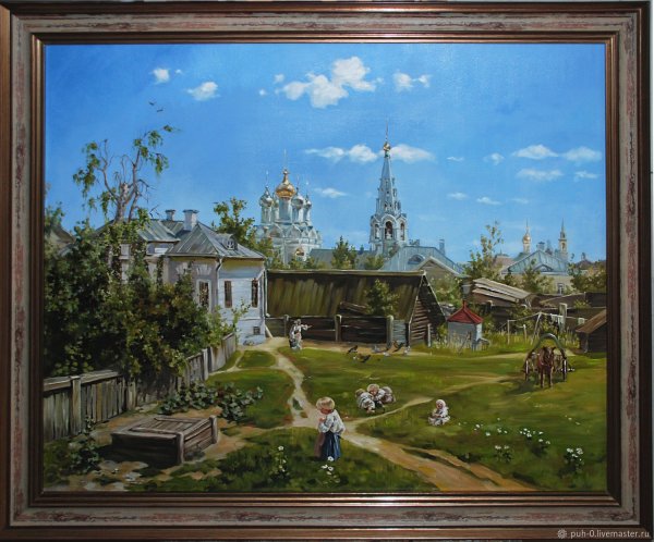 Поленов Московский дворик 1878