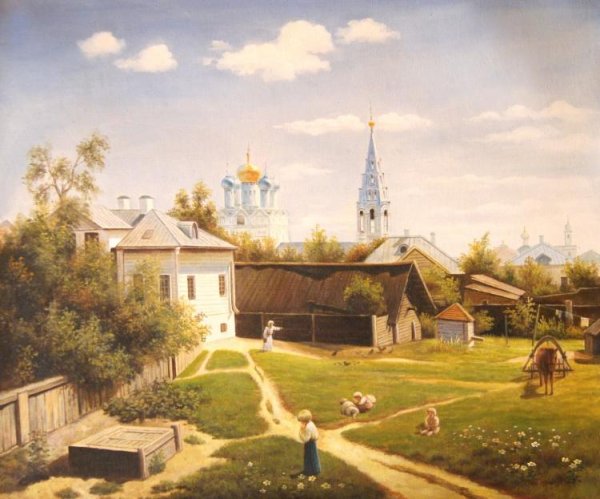 Поленов Московский дворик 1878