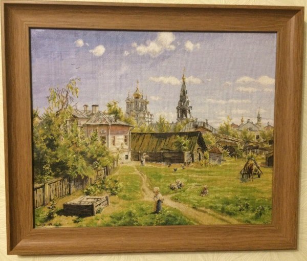 В.Д. Поленова "Московский дворик"