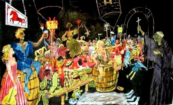 «Пир во время чумы», 1993 Нестерова