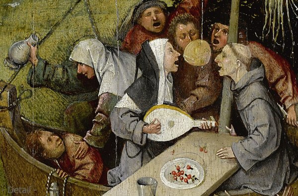 Корабль дураков картина Босха