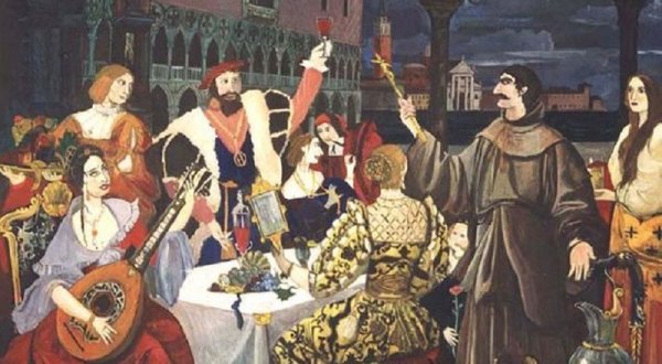 1830 - А.С. Пушкин "пир во время чумы".