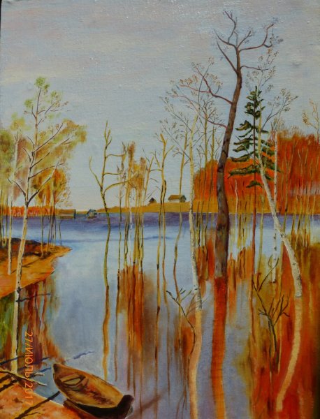 Левитан Весна большая вода