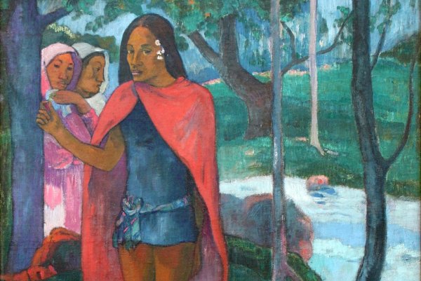 Поль Гоген жена таитянка