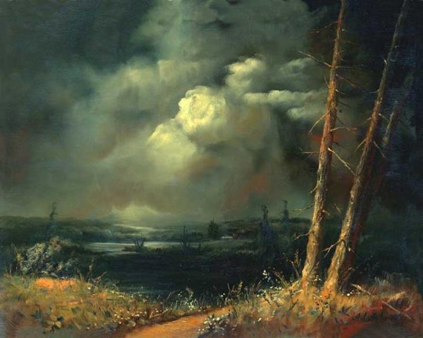 Гроза в живописи