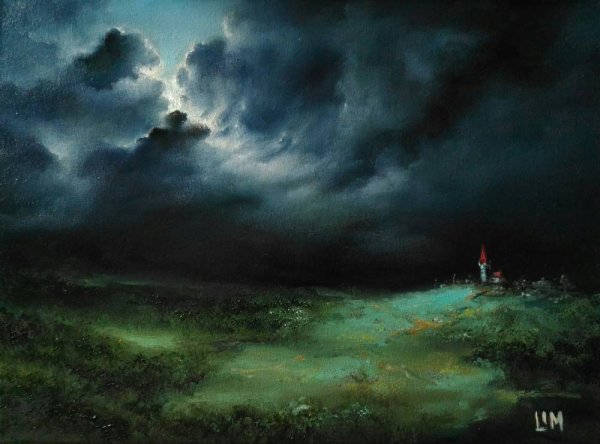 Альберт Бирштадт в горах