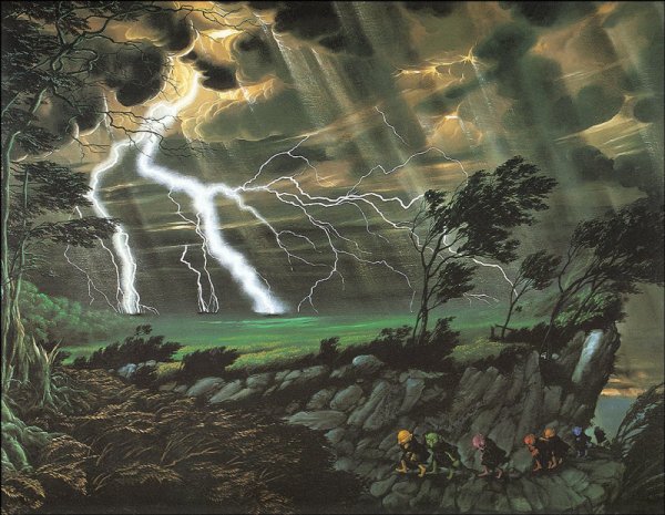 Гроза в живописи