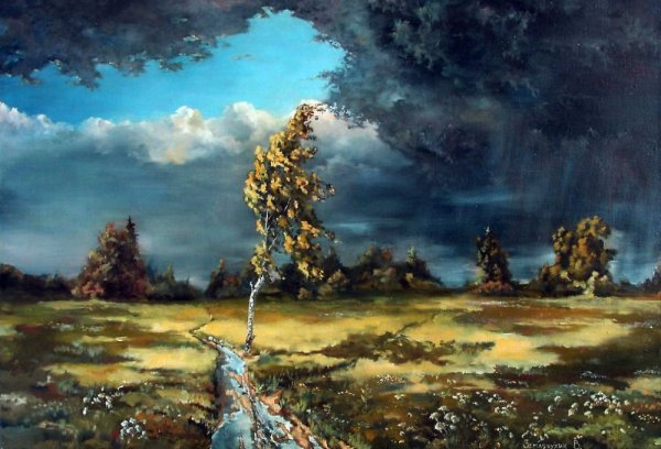 Альберт Бирштадт горный пейзаж