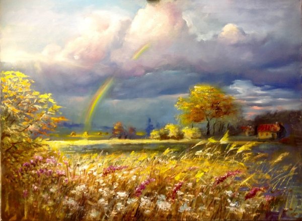 Шехавцев Николай Андреевич картины гроза