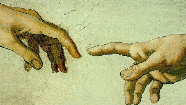 Рафаэль Сотворение Адама