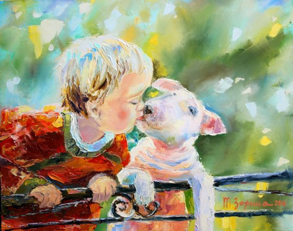 Приятели". 1878 Владимир Маковский