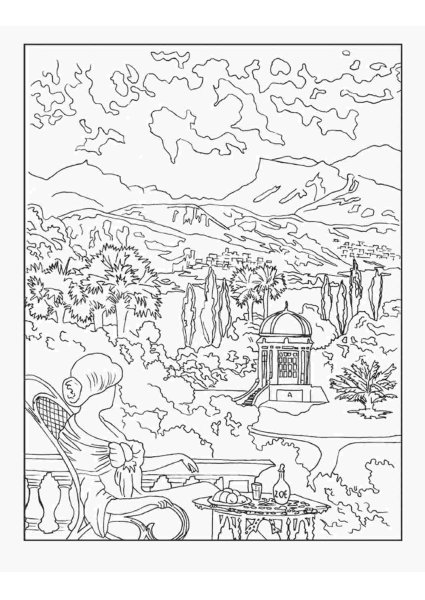 Разукрашки картины