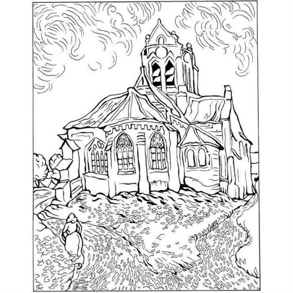 Раскраска живопись