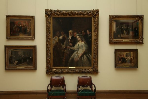 Третьяковская галерея зал Куинджи