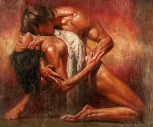 Живопись любовь и страсть