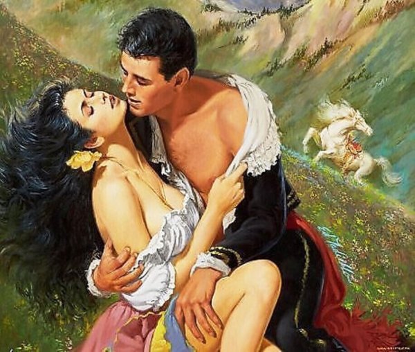 Мужчина и женщина живопись