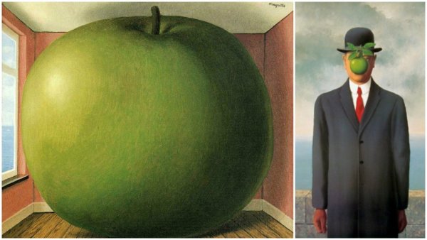 Рене Магритт яблоко