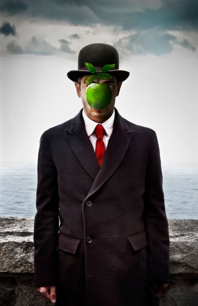 Бельгийский сюрреалист Магритт