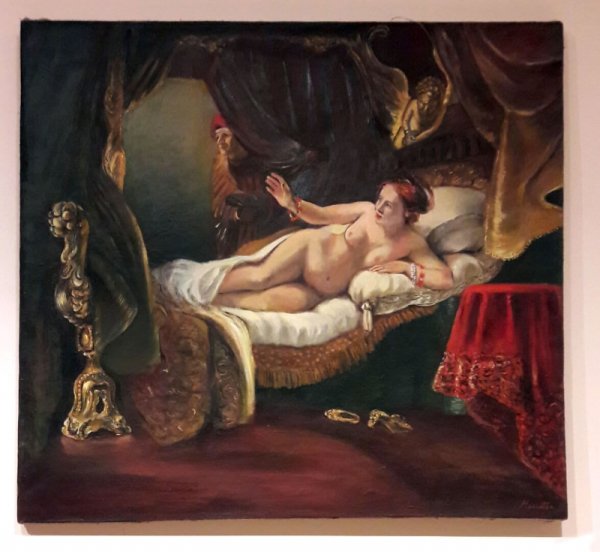 Рембрандт Даная Эрмитаж