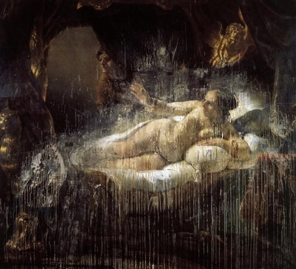 Рембрандт Даная Эрмитаж