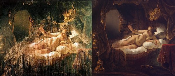 Рембрандт, «Даная»,1636,Эрмитаж