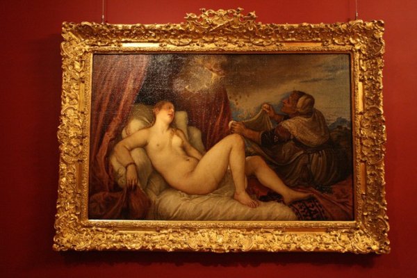 Тициан Даная 1554