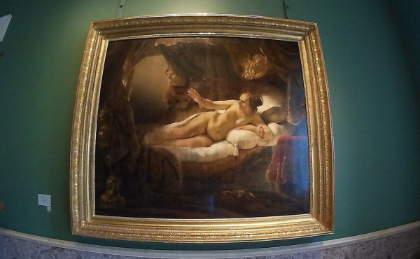 Даная Тициана в Эрмитаже