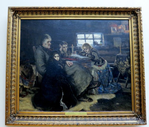 Русский музей бурлаки на Волге