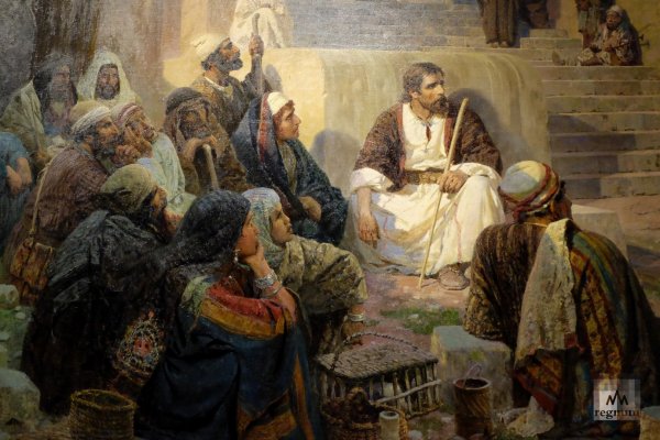 Поленов Христос и грешница