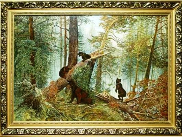 Утро в Сосновом Бору Шишкин