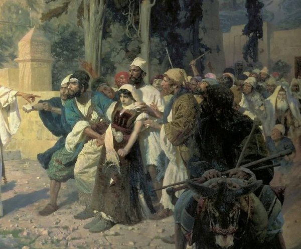 Поленов Иисус и грешница